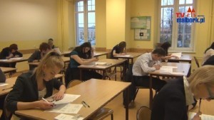 Próbne egzaminy dojrzałości w ZSP3 w Malborku - 22.11.2012