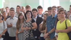 ROZPOCZĘCIE ROKU SZKOLNEGO W ZSP 2 W MALBORKU - 01.09.2015