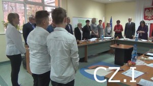 Ślubowanie młodzieżowych Radnych. XII Sesja Rady  Miejskiej w Krynicy Morskiej - 26.11.2015