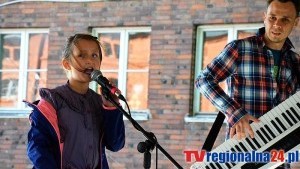 Jacek Gałązka wystapił w duecie z córką Marysią. Nowy Dwór Gd - 07.08.2016