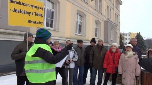 SZTUM: Protestowali przeciw Antoniemu Fili. Przemarsz i okrzyki pod ratuszem i banerem (RELACJA WIDEO) – 20.01.2017