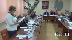 Tarcia o skargi na burmistrz Dzierzgonia na XXXIII sesji Rady Miejskiej w Dzierzgoniu – 24.11.2017