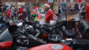 Nowy Dwór Gdański: Mikołaje na motorach dla Hospicjum Pomorze Dzieciom. Zobacz wideo! - 09.12.2017