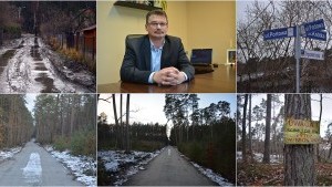 Jantar: Tony błota przy okazji inwestycji trasy rowerowej. - 12.12.2017