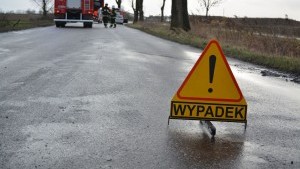 Nowy Dwór Gd. - Kmiecin. Śmiertelny wypadek. - 28.01.2018