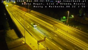 Chciał skoczyć z mostu w Malborku. Kierowca ratuje mężczyznę