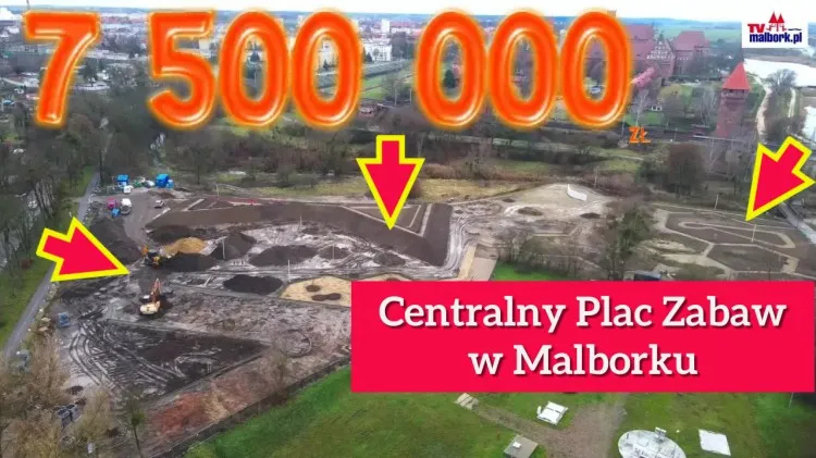 Centralny Plac Zabaw w Malborku za 7 500 000 zł - czy to koniec wydatków?&#8230;