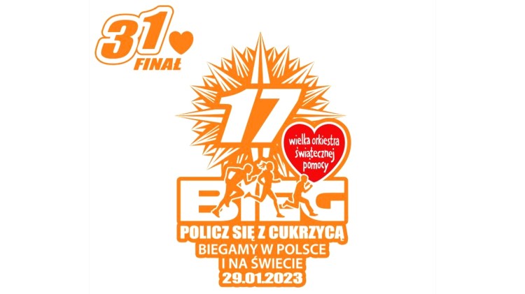 Nowy Staw. Policz się z cukrzycą -  bieg na rzecz WOŚP.