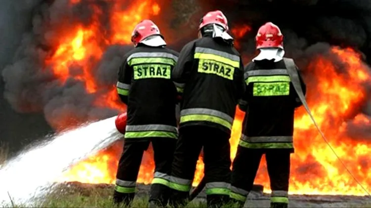 Pożar poddasza – raport sztumskich służb mundurowych.