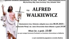 Zmarł Alfred Walkiewicz. Żył 83 lata.