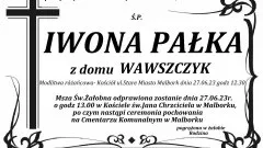 Zmarła Iwona Pałka. Miała 58 lat.