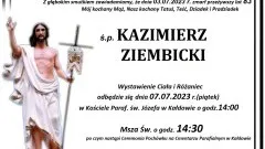 Zmarł Kazimierz Ziembicki. Miał 83 lata.