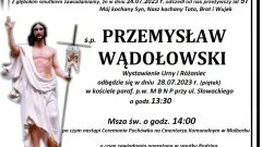Zmarł Przemysław Wądołowski. Miał 57 lat.