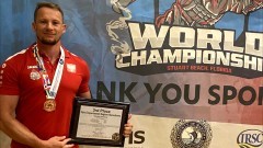 Strażak ze Sztumu brązowym medalistą Mistrzostw Świata Firefighter Challenge 2023.