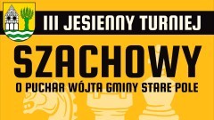 Gmina Stare Pole. Trwają zapisy do Jesiennego Turnieju Szachowego o Puchar Wójta.