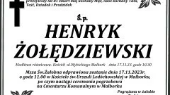 Odszedł Henryk Żołędziewski. Żył 81 lat.
