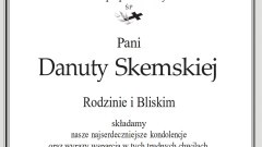 Kondolencje Rady Nadzorczej, Zarządu i Pracowników Malborskiej Spółdzielni Mieszkaniowej.