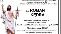 Zmarł Roman Kędra. Miał 64 lata.