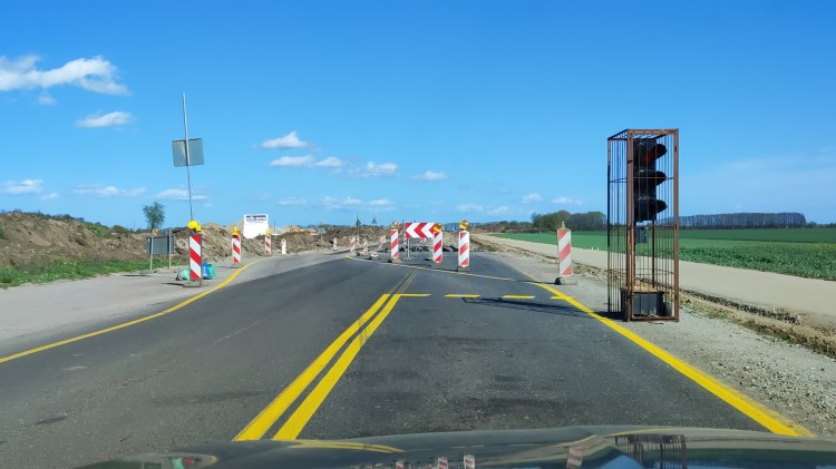Przebudowa DK22 między Knybawą a Gnojewem. Zobacz postęp prac kwiecień…