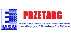 Pisemny przetarg nieograniczony na najem lokalu użytkowego zlokalizowanego w budynku nr 1 przy ul. gen. Grota Roweckiego w Malborku