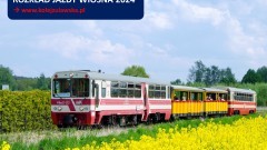 Żuławska Kolej Dojazdowa informuje: 1 maja rozpoczynamy sezon 2024! Zobacz kamery pogodowe nad morzem!