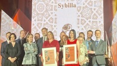 Malbork. Wystawa Nigra crux mala crux. Czarna i biała legenda zakonu krzyżackiego z wyróżnieniem w konkursie Sybilla 2023.