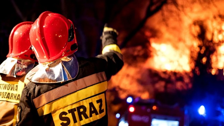 Pożar budynku gospodarczego i pies w stawie – raport sztumskich służb…