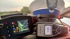 Powiat sztumski. Jechał za szybko i na podwójnym gazie – stracił prawo jazdy.