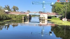 Wkrótce remont mostu zwodzonego (niebieskiego) w Rybinie - będzie blokada drogi DW 502 z Nowego Dworu Gdańskiego do Stegny. Zobacz wideo i kamerę na żywo na Wiśle Królewieckiej.