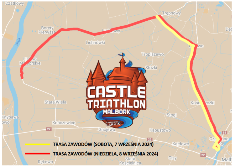 Castle Triathlon Malbork: 7 i 8 września ludzie z żelaza ponownie powalczą…