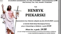 Zmarł Henryk Piekarski. Żył 86 lat.