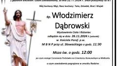 Zmarł Włodzimierz Dąbrowski. Miał 81 lat.