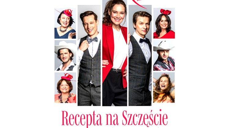 Gmina Miłoradz. Recepta na szczęście - zaproszenie na noworoczny spektakl teatralny.