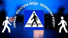 Powiat sztumski. Uwaga, kierowcy – dziś działania Bezpieczny pieszy.