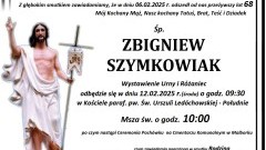 Zmarł Zbigniew Szymkowiak. Miał 68 lat.