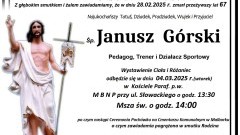 Zmarł Janusz Górski - pedagog, trener i działacz sportowy. Miał 67 lat.