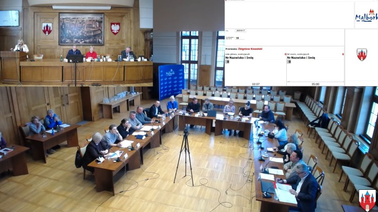XIV nadzwyczajna sesja Rady Miasta Malborka - 17.03.2025. Oglądaj.