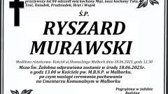 Zmarł Ryszard Murawski. Żył 84 lata.