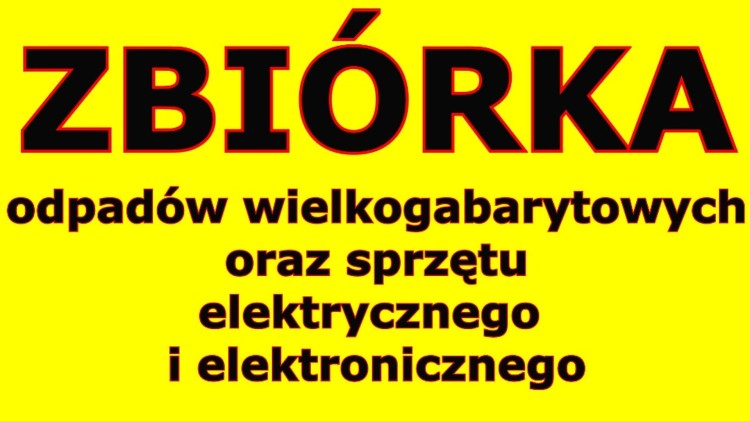 Gmina Malbork. 11 października zbiórka odpadów wielkogabarytowych oraz zużytego sprzętu elektrycznego i elektronicznego.