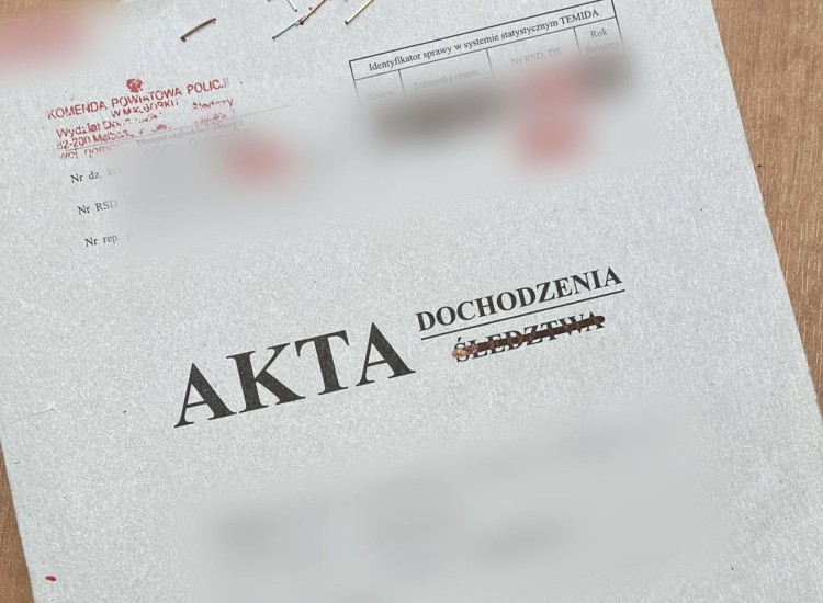 Malbork. Kobieta zgłosiła fikcyjny rozbój – grozi jej do 8. lat więzienia.