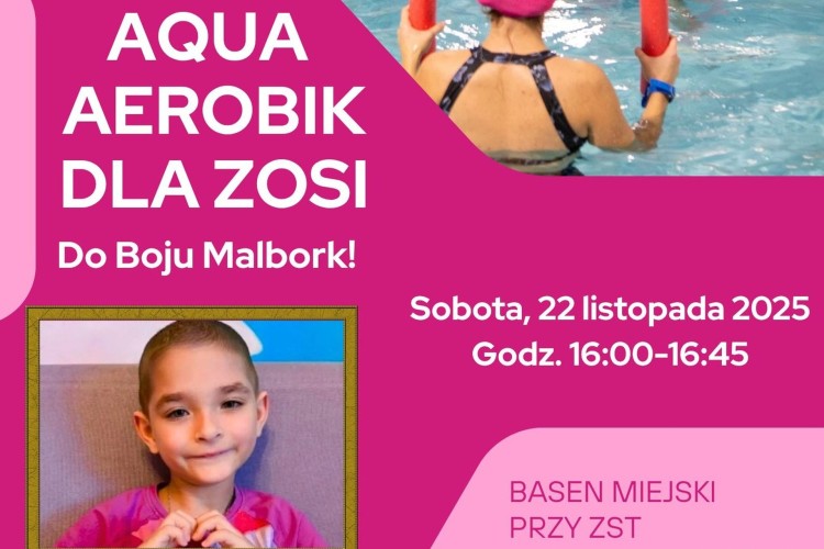 Aqua Aerobik dla Zosi – wspólne wsparcie w walce z chorobą.