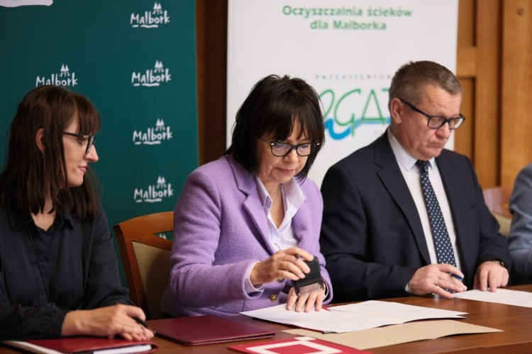 11,5 mln zł na modernizację przepompowni ścieków w Malborku dla spółki Nogat.