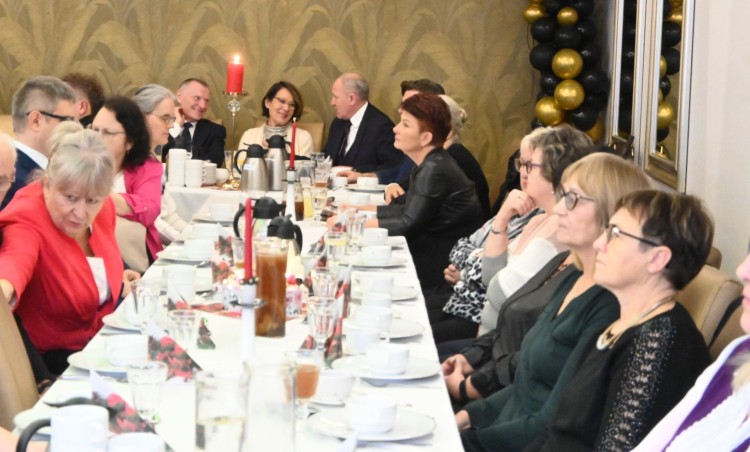Spotkanie Koła Powiatowego Polskiego Związku Niewidomych w Nowym Dworze Gdańskim.