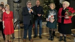 Spotkanie opłatkowe Koła Powiatowego Polskiego Związku Niewidomych w Malborku.
