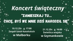 Świąteczne koncerty Totus Tuus w Malborku i okolicach – muzyka, emocje i wsparcie dla Zosi.