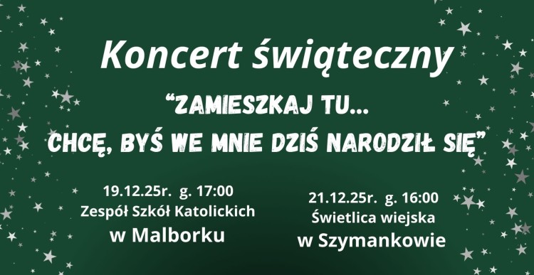 Świąteczne koncerty Totus Tuus w Malborku i okolicach – muzyka, emocje i wsparcie dla Zosi.