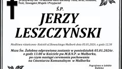 Zmarł Jerzy Leszczyński. Miał 76 lat.