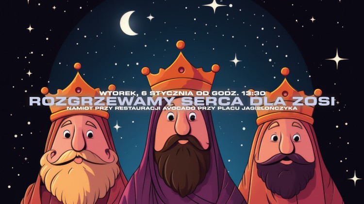 Rozgrzewamy serca dla Zosi - charytatywne wydarzenie w Święto Trzech Króli w Malborku. Zobacz na żywo