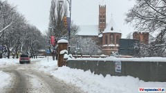 Wojsko i służby penitencjarne pomogą w usuwaniu skutków intensywnych opadów śniegu w Powiecie Malborskim.