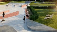 Malbork otrzyma dotację na budowę pumptracka i skate parku przy ul. Kwiatkowskiego.